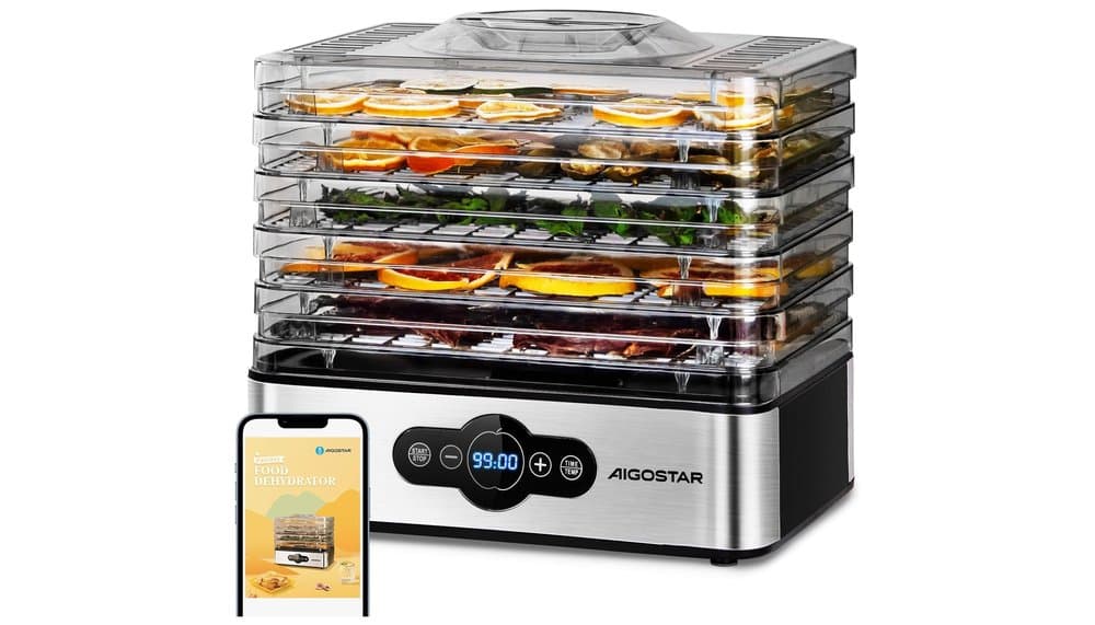 Aigostar 5-Tray Food Dehydrator Test & Review