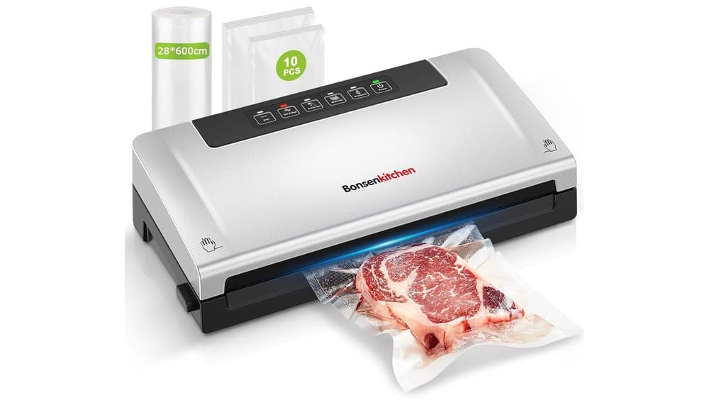 Bonsenkitchen VS3000 Vacuum Sealer Review & Test