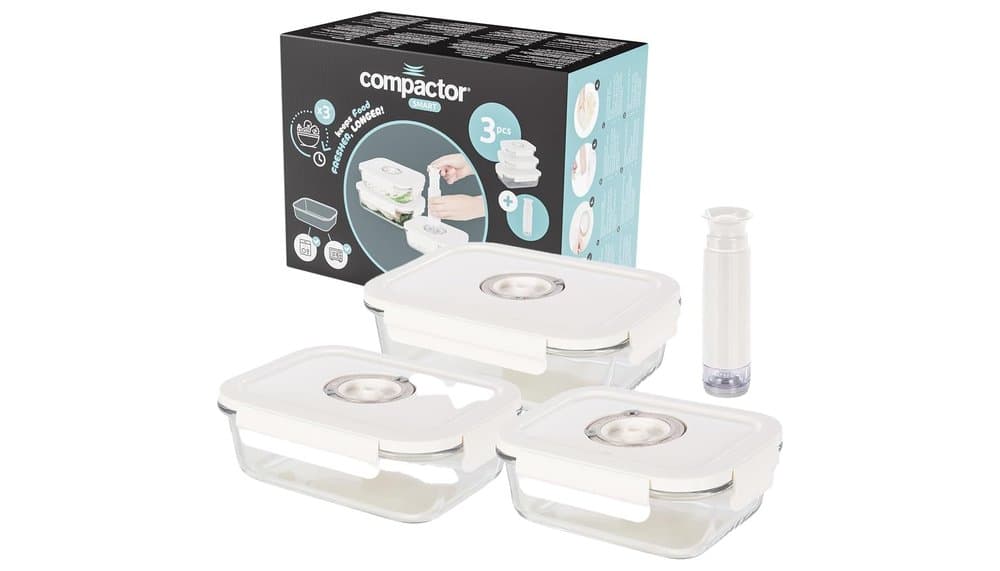 Compactor Glass Vacuum Food Container with Pump Review