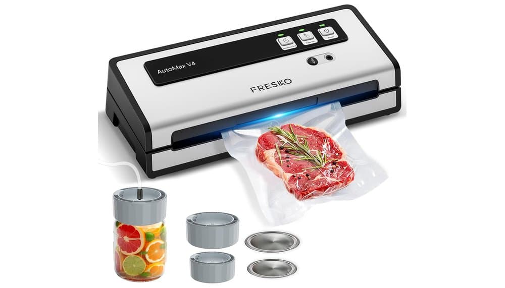 Test du FRESKO V4 Automatic Food Vacuum Sealer