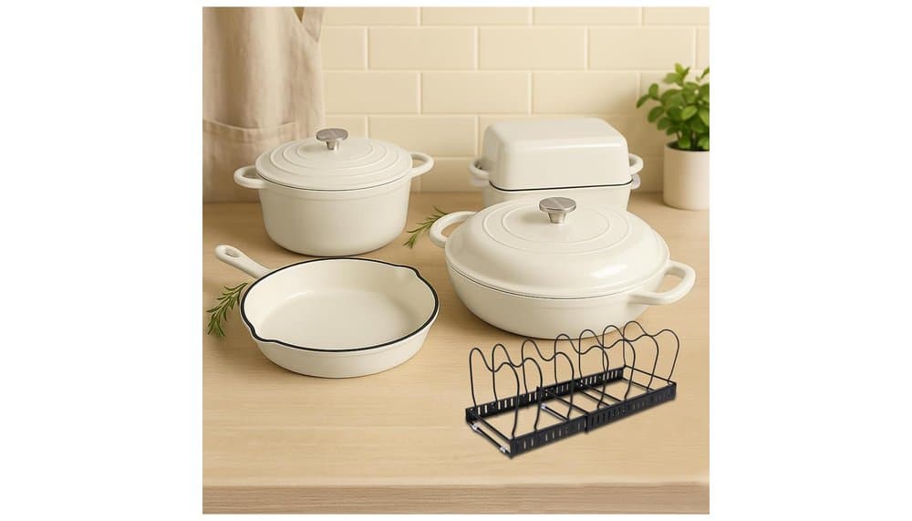 GFTIME Enameled Cast Iron Cookware Set Review