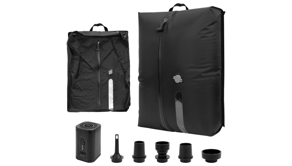 JAOGAUS Travel Compression Bag with Cordless Pump Test