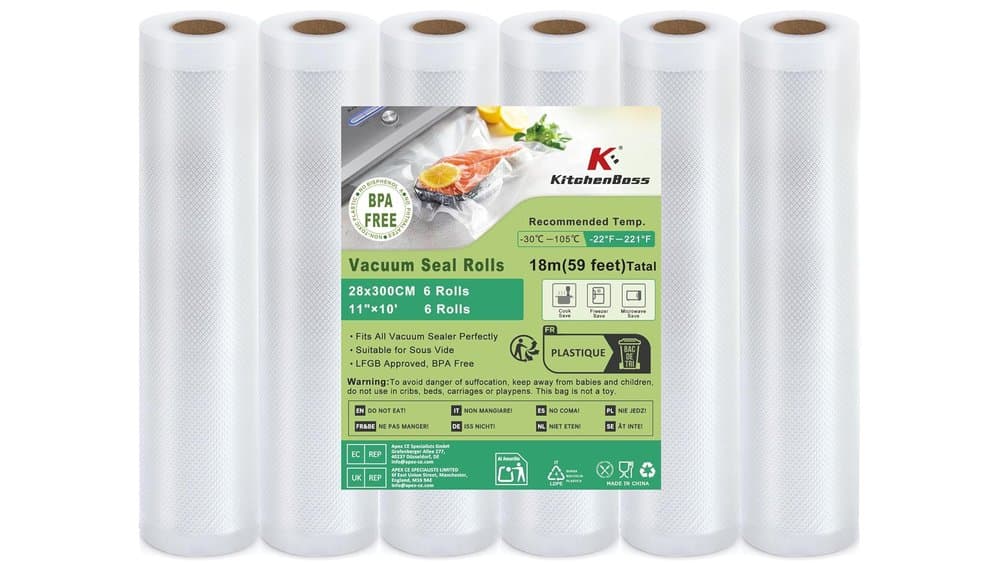 KitchenBoss Bolsa de Vacío Rollo: Análisis Práctico