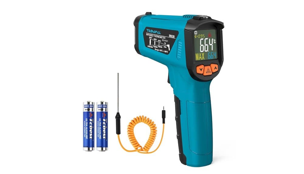 Tilswall Infrared Thermometer Gun Test & Review