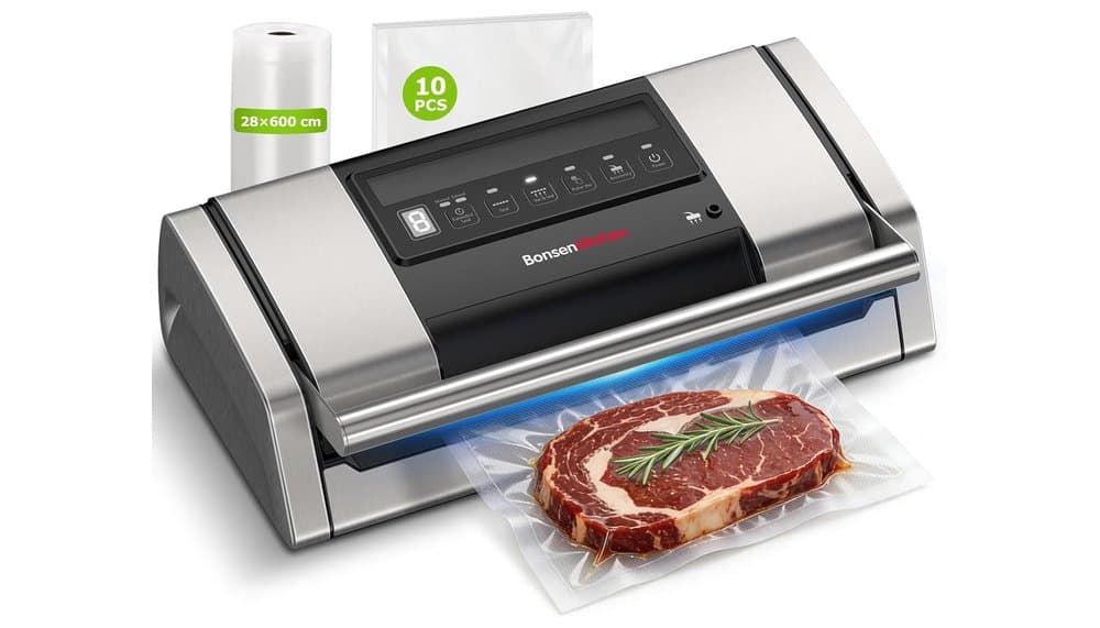Test del Sigillatore Sottovuoto Bonsenkitchen VS5100