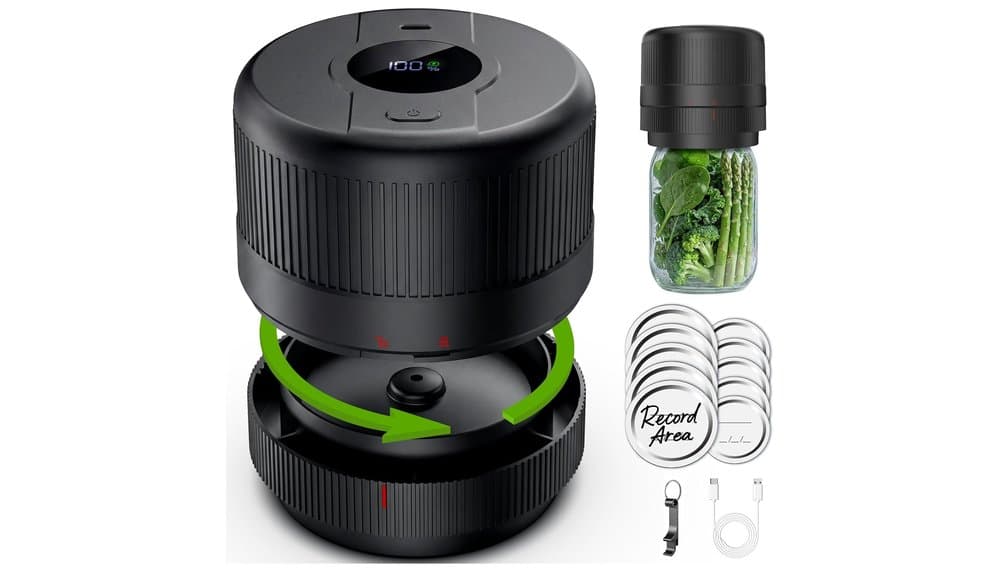 Wothfav Mason Jar Vacuum Sealer Kit Test & Recension